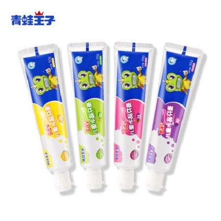 守護童趣笑容，青蛙王子兒童水晶牙膏組合裝全新上市